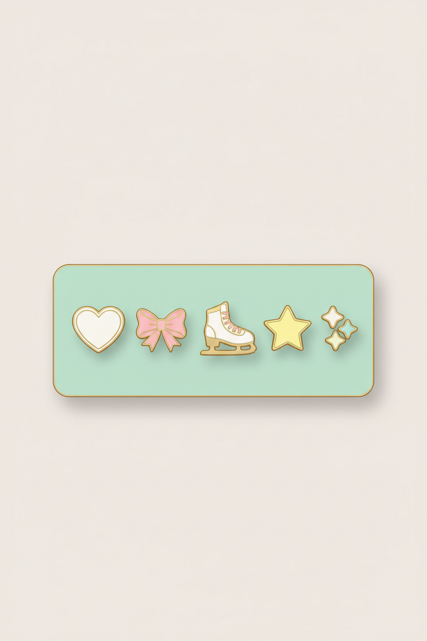 Sparkle Squad Enamel Pin Set