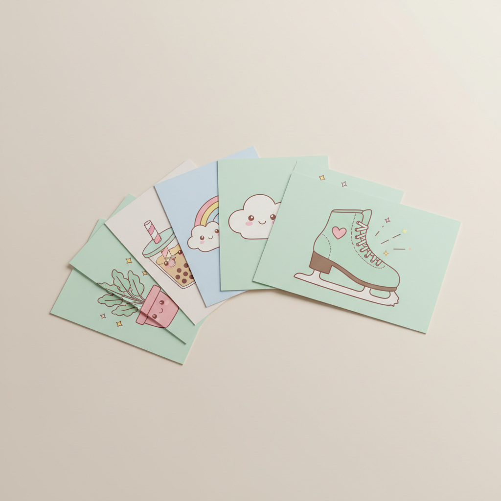 Sasa Sparkles Postcard Set